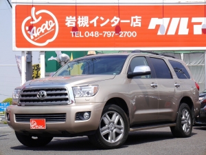 セコイア新車並行　低走行　ゴールド