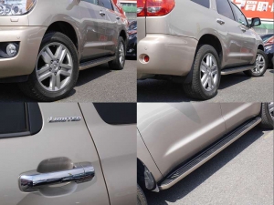 セコイア新車並行　低走行　ゴールド