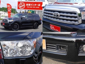 セコイア新車並行　レッドロックレザー　ブラインドスポットモニター