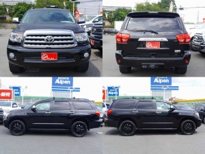 セコイア新車並行　レッドロックレザー　ブラインドスポットモニター