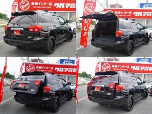 セコイア新車並行　レッドロックレザー　ブラインドスポットモニター