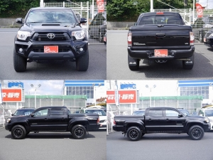 タコマ新車並行　ＴＲＤスポーツ　ハードトノカバー