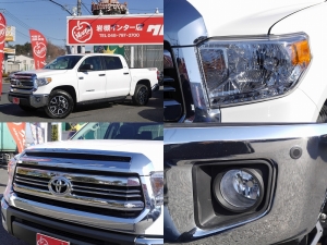 タンドラ新車並行　１オーナー　フロントカメラ　サイドカメラ