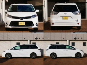 シエナ新車　SEプリファード　4WD　BIG-X9型ナビ