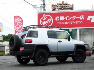 ＦＪクルーザー新車並行　2オーナー　ナビ　ETC　リフトアップ