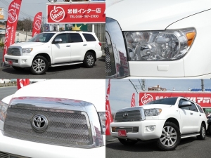 セコイア買取直販　レザー　サンルーフ　ナビ