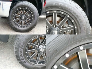 タンドラタンドラ　ダブルキャブ　BWオーバーフェンダー　４WD　KMC　20インチAW