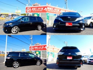 シエナ新車並行　ＳＥ　サンルーフ　地デジナビ