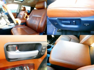 セコイア新車並行　レッドロックレザー　ウッドコンビハンドル