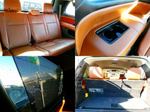 セコイア新車並行　レッドロックレザー　ウッドコンビハンドル