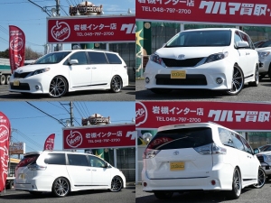 シエナ新車並行　サンルーフ　地デジナビ