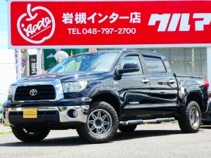 タンドラクルーマックス新並　リフトアップ　トーイングミラー　ＨＤＤナビ