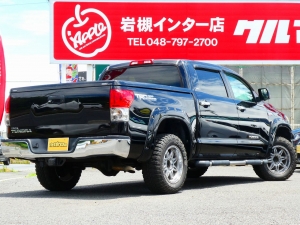 タンドラクルーマックス新並　リフトアップ　トーイングミラー　ＨＤＤナビ