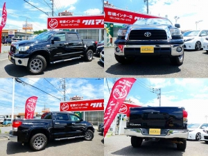 タンドラクルーマックス新並　リフトアップ　トーイングミラー　ＨＤＤナビ