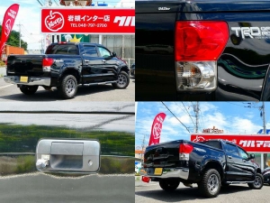 タンドラクルーマックス新並　リフトアップ　トーイングミラー　ＨＤＤナビ