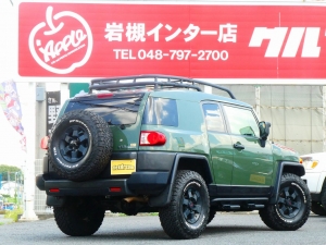 ＦＪクルーザー新車並行2011年モデル　1オーナー　FJクルーザー　限定車トレイルチームスペシャルエディション　アーミーグリーン