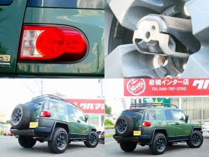 ＦＪクルーザー新車並行2011年モデル　1オーナー　FJクルーザー　限定車トレイルチームスペシャルエディション　アーミーグリーン