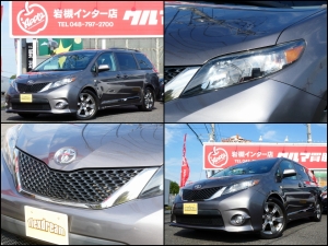シエナ新車並行　サンルーフ　ナビ