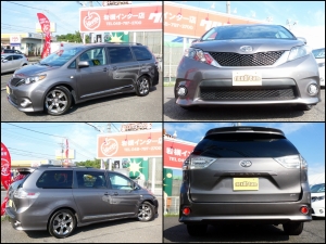 シエナ新車並行　サンルーフ　ナビ