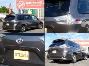 シエナ新車並行　サンルーフ　ナビ