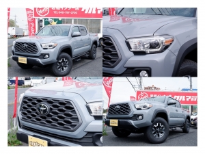 タコマ2021年　新車　セメントグレー