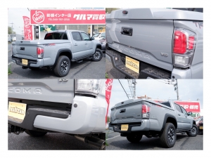 タコマ2021年　新車　セメントグレー