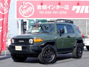 ＦＪクルーザー新車並行2011年モデル　1オーナー　FJクルーザー　限定車トレイルチームスペシャルエディション　アーミーグリーン