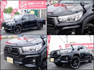 ハイラックスハイラックス　4WD　Ｚ　ブラックラリーエディション