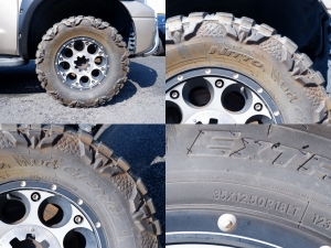 タンドラ実走行　タンドラ　TRDオフロード　レッドロックレザー