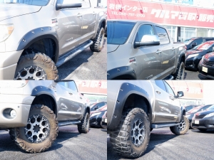 タンドラ実走行　タンドラ　TRDオフロード　レッドロックレザー