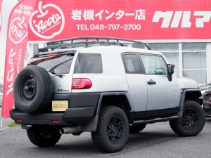 ＦＪクルーザー新車並行　左ハンドル　USトヨタ　リフトアップ