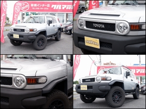 ＦＪクルーザー新車並行　左ハンドル　USトヨタ　リフトアップ