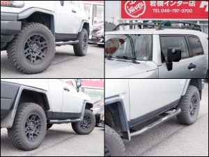 ＦＪクルーザー新車並行　左ハンドル　USトヨタ　リフトアップ