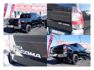タコマ新車並行　ナビ　ブラック