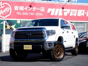 タンドラ新車並行2020年モデル　1オーナー　アメリカモデル　タンドラ　４WDクルーマックス　SR5　ブラックエンブレムＰＫＧ