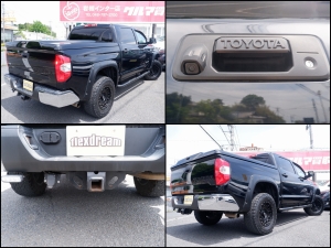 タンドラ 新車並行２０１９アメリカモデルSR-５クルーマックス　1オーナ　ベンコラ　リフトアップ　18インチAW　パートタイム4WD　LEDヘッドライト＆フォグ　LEERハードトノカバー　オーバーフェンダー