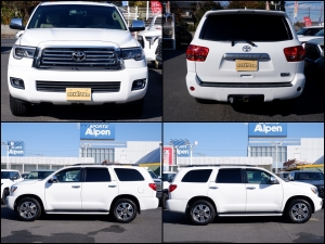 セコイア新車並行　ベージュ　リミテッド　実走行