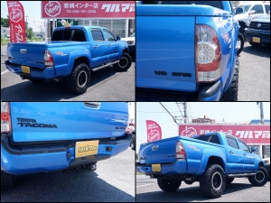タコマ新車並行　４WD　ダブルキャブ　トノカバー