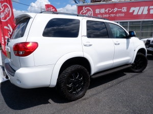 セコイア新車並行　オーバーフェンダー