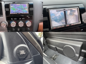 タンドラ新車並行 1オーナー レッドロックレザー