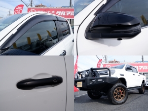 ハイラックスARBバンパー　リフトアップ　RAYS