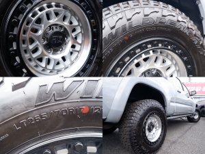 タコマTRDスポーツ　セメント　ロングベッド
