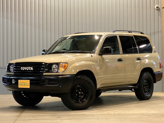 ランクル１００丸目フェイス　キャンプ　アウトドア