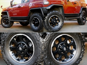 ＦＪクルーザー1オーナー車　ブリックレッド　トレイル仕様