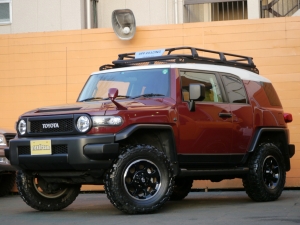 ＦＪクルーザー1オーナー車　ブリックレッド　トレイル仕様
