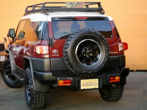 ＦＪクルーザー1オーナー車　ブリックレッド　トレイル仕様