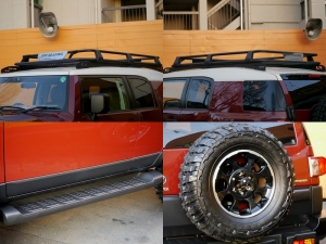 ＦＪクルーザー1オーナー車　ブリックレッド　トレイル仕様