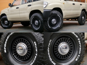 ランクル１００丸目フェイス換装