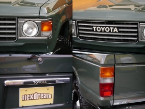 ランクル６０丸目フェイス換装　クラシックコンプリート