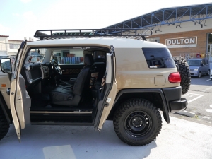 ＦＪクルーザーBAJAラック　リフトアップ